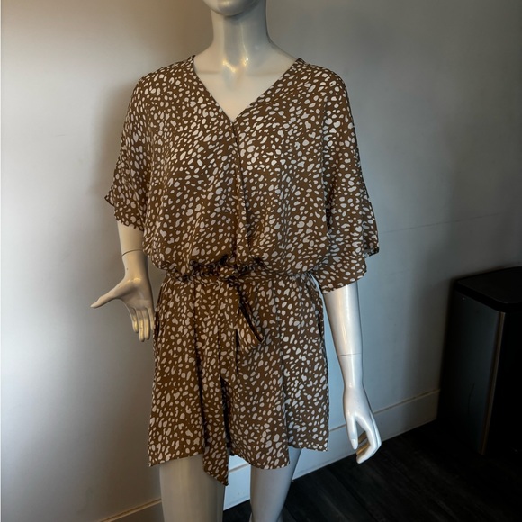 Animal Print Romper - Picture 4 of 13